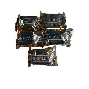 Melaleuca The Gold Bar Soap Lot Of 5Bath Bars Luxury Soap Citrus New 4.5oz